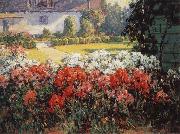 Benjamin C.Brown The Joyous Garden-n-d oil painting